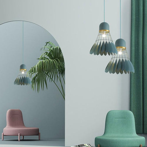 Minton - Modern Nordic Art-Deco Hanging Lamp